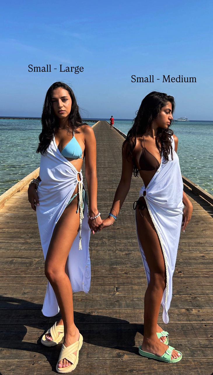 AVA greek beach cover-up